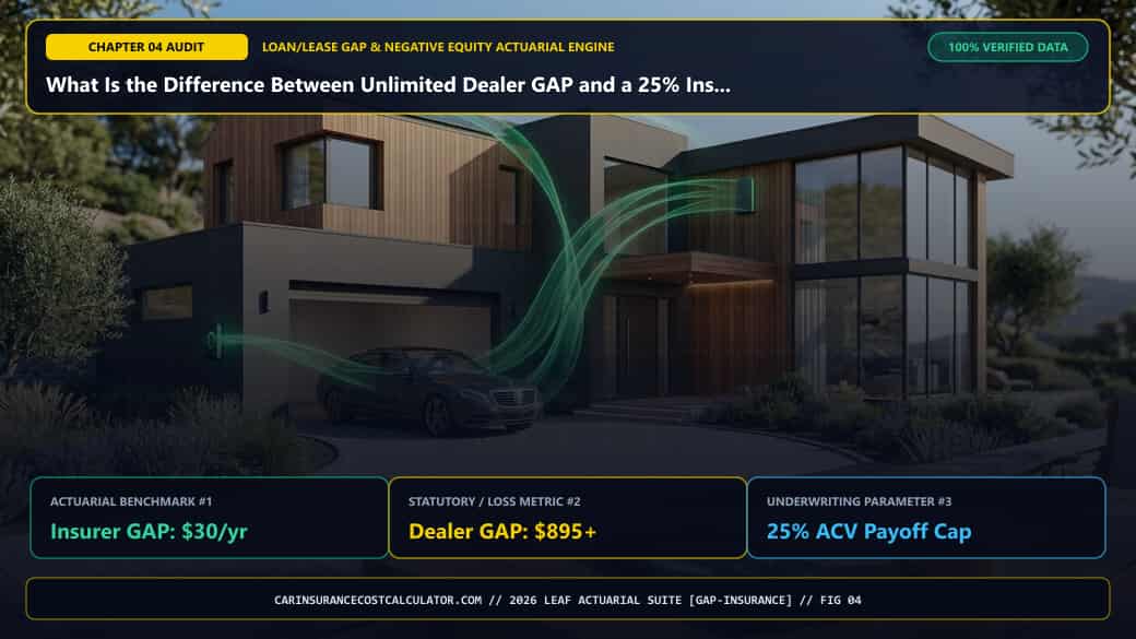 3D Infographic 4: What Is the Difference Between Unlimited Dealer GAP and a 25% Insurer Loan/Lease Cap? (GAP Insurance & Negative Equity)