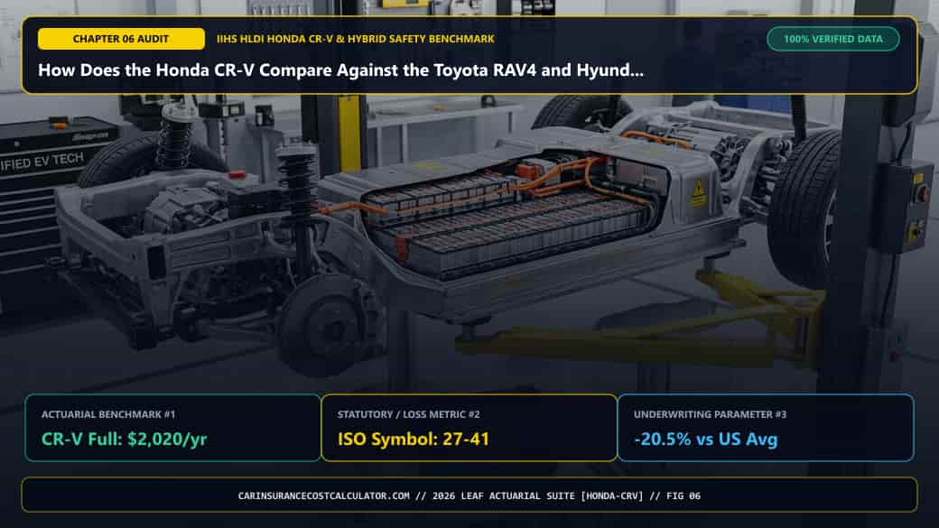3D Infographic 6: How Does the Honda CR-V Compare Against the Toyota RAV4 and Hyundai Tucson in 2026? (Honda CR-V Insurance Benchmark)