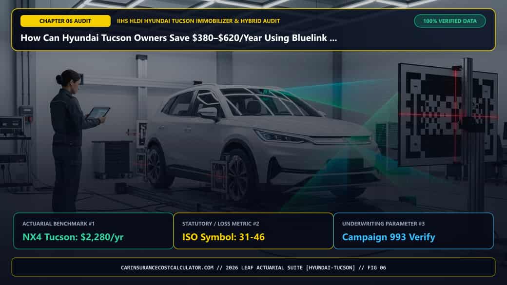3D Infographic 6: How Can Hyundai Tucson Owners Save $380–$620/Year Using Bluelink and Asymmetric Deductibles? (Hyundai Tucson & Immobilizer Guide)