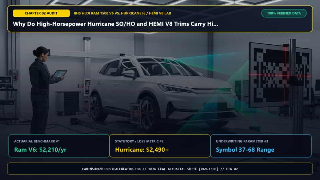 3D Infographic 2: Why Do High-Horsepower Hurricane SO/HO and HEMI V8 Trims Carry Higher ISO Symbols? (Ram 1500 V6 vs. Hurricane/HEMI)