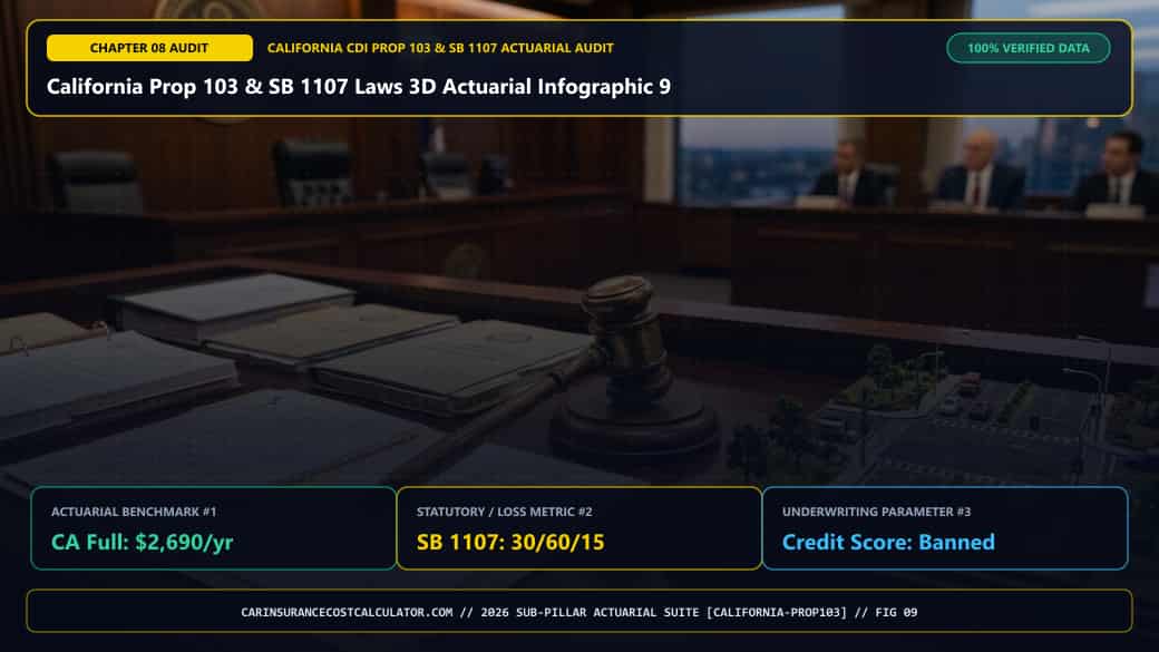 California Prop 103 & SB 1107 Laws 3D Actuarial Infographic 9 — How Does California Proposition 213 Bar Uninsured Drivers From Pain-and-Suffering Lawsuits