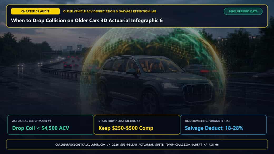 When to Drop Collision on Older Cars 3D Actuarial Infographic 6 — How Can Uninsured Motorist Property Damage (UMPD) Replace Collision for Not-At-Fault Crashes