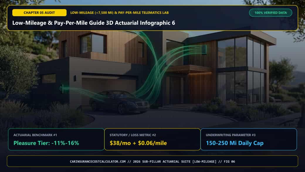 Low-Mileage & Pay-Per-Mile Guide 3D Actuarial Infographic 6 — Can You Get Low-Mileage or Pay-Per-Mile Savings Without an Invasive GPS/Accelerometer Tracking App